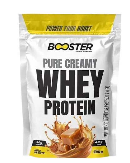 Whey Booster Pure Creamy 900g - Doce de Leite